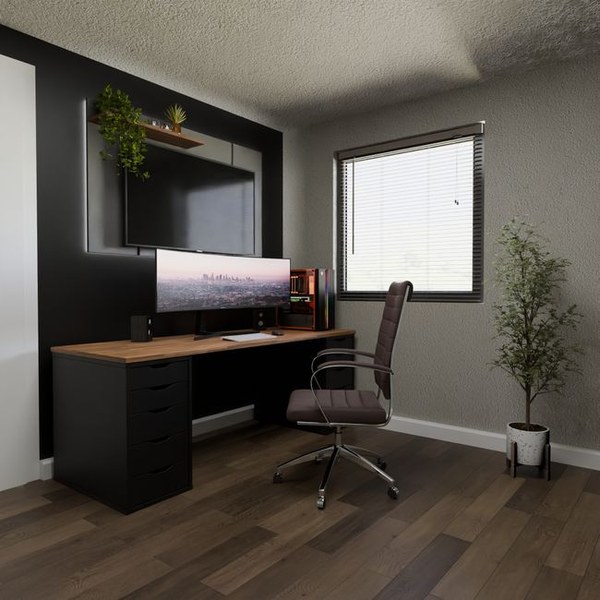 Monitor riser with storage